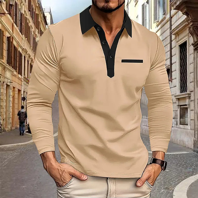Camisa Polo Manga Longa Jairo