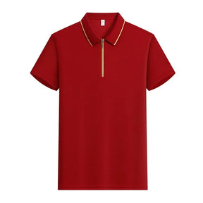 Camisa Polo com Zíper Oliveira