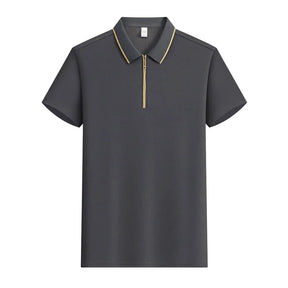 Camisa Polo com Zíper Oliveira