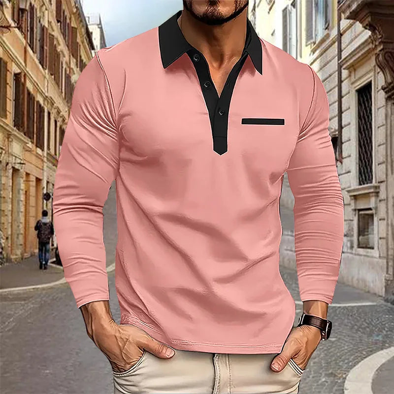 Camisa Polo Manga Longa Jairo
