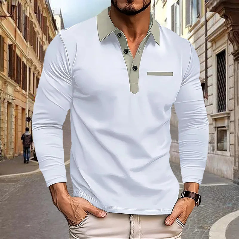 Camisa Polo Manga Longa Jairo