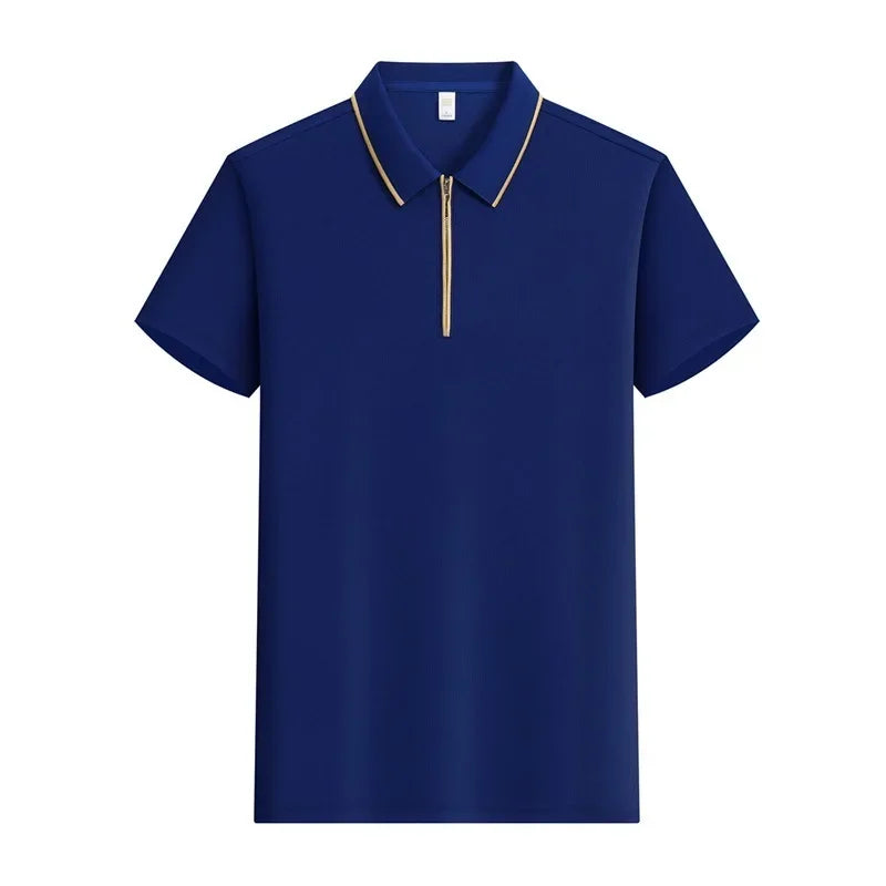 Camisa Polo com Zíper Oliveira