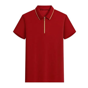 Camisa Polo com Zíper Oliveira
